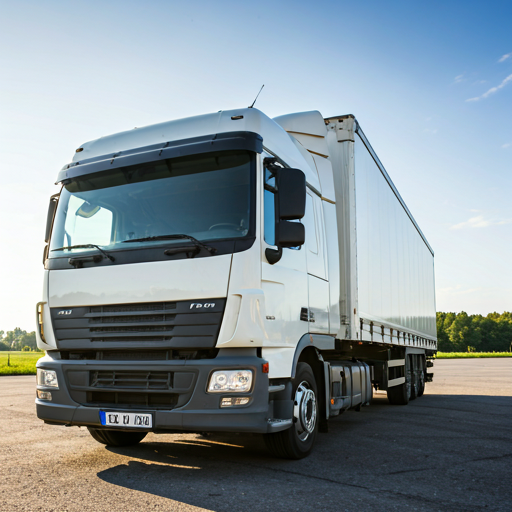 Professional logistics trucks